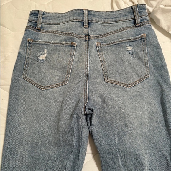 Tinsel Straight Ankle High Waist Mom Jeans- Size 27 - Picture 6 of 7